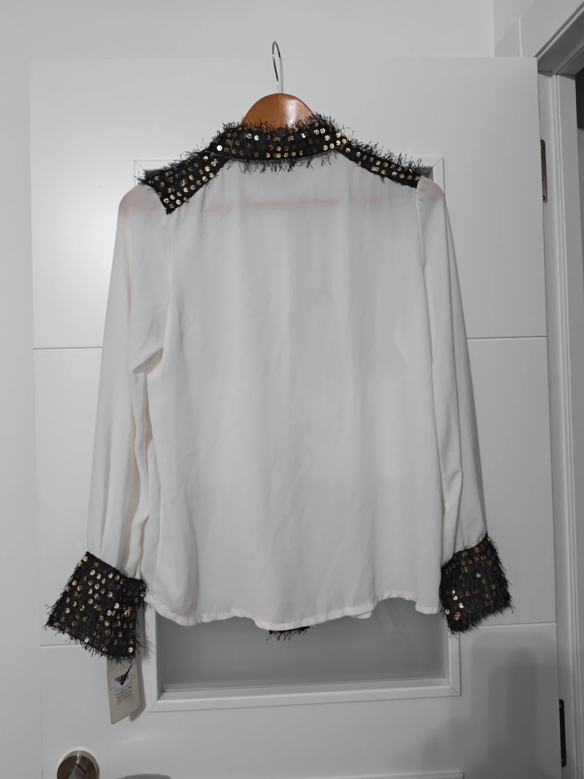 Blouzje met pailletten - Maat M – photo 5